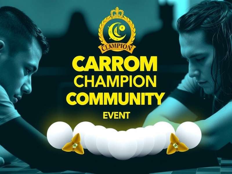 Carrom Champion S Arena Community Gathering Carrom Champion Community Event